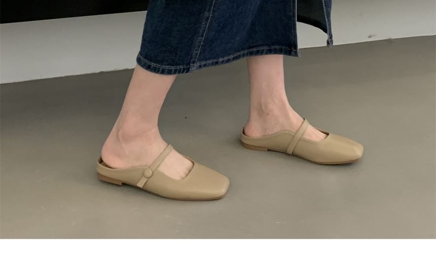 Toe Mules Square