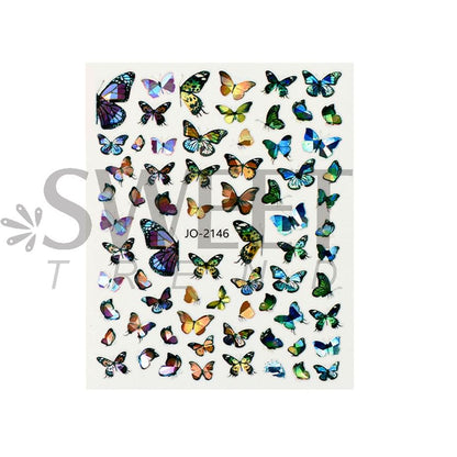 Butterfly Nail Art Sticker