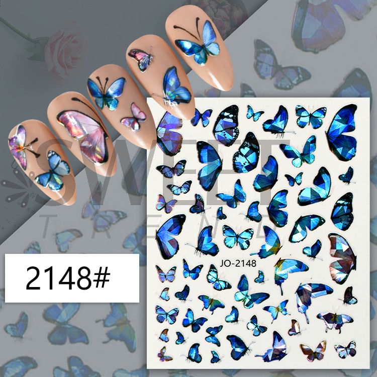 Butterfly Nail Art Sticker