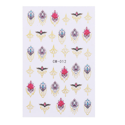 Print Nail Art Sticker