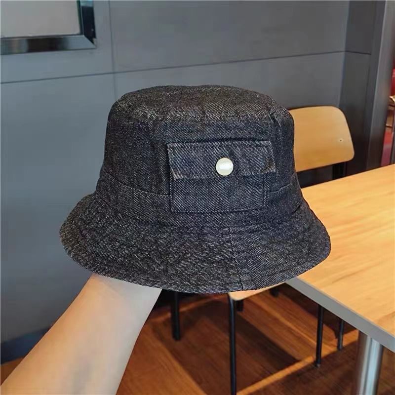 Pocketed Bucket Hat