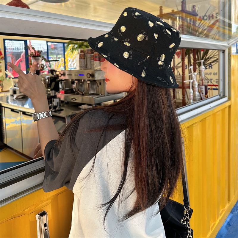 Durian Bucket Print Hat