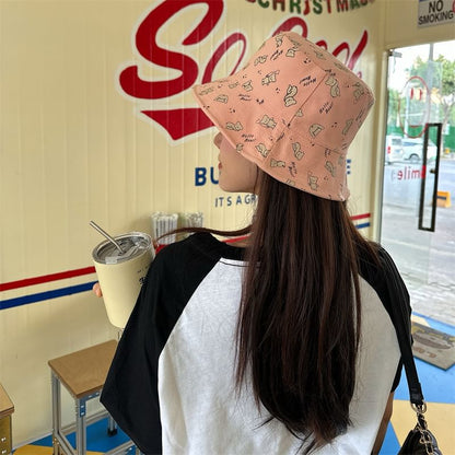 Durian Bucket Print Hat