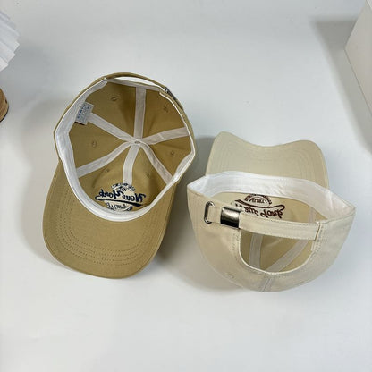 Letter Embroidered Cap Baseball