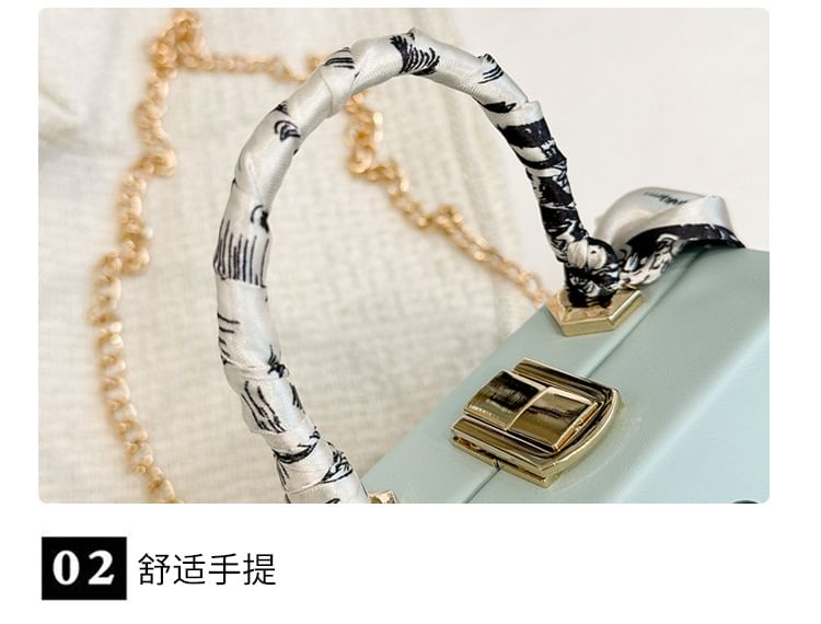 Face Crossbody Print Bag