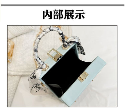 Face Crossbody Print Bag