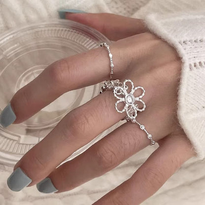 Knot Alloy Open Ring