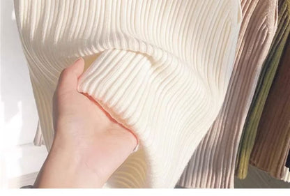 Tank Top Knit Ribbed Plain Neck Crew