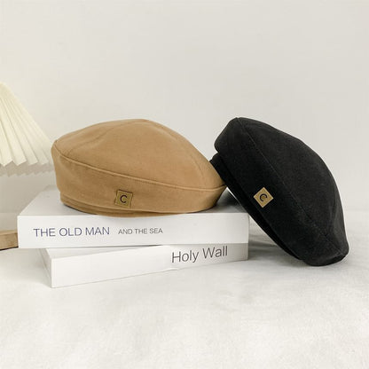 Plain Beret Lettering