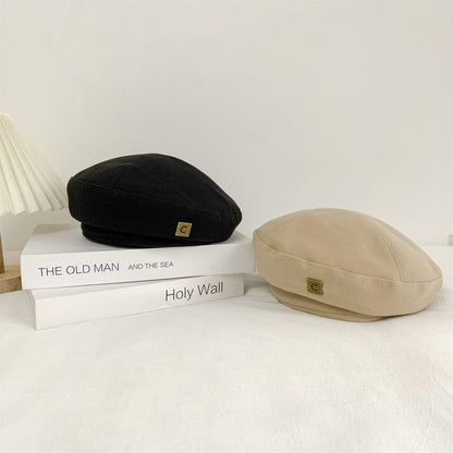 Plain Beret Lettering
