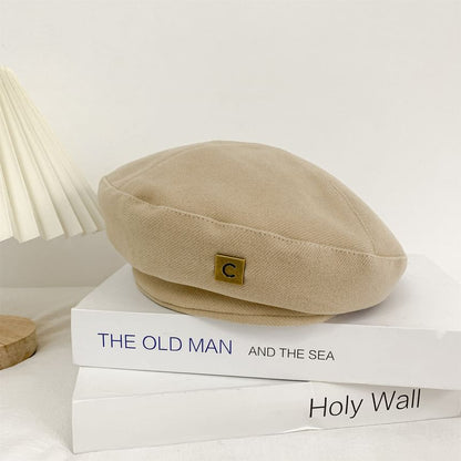Plain Beret Lettering