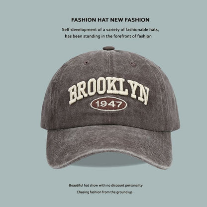 Embroidered Cap Lettering