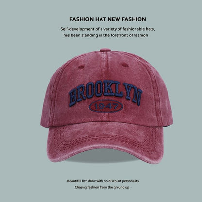 Embroidered Cap Lettering