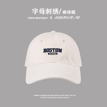 Embroidered Lettering Cap