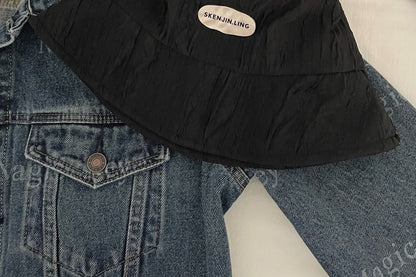 Bucket Hat Textured Applique