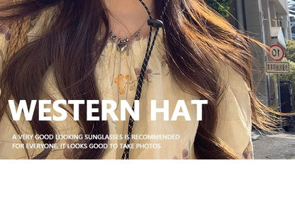 Embroidered Boonie Lettering Hat