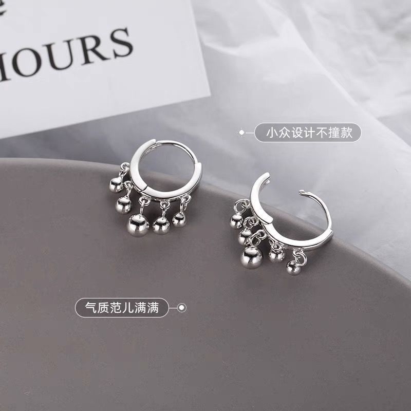 Ball Hoop Earring