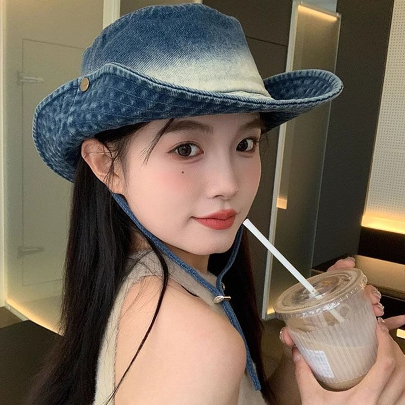Cowboy Denim Hat