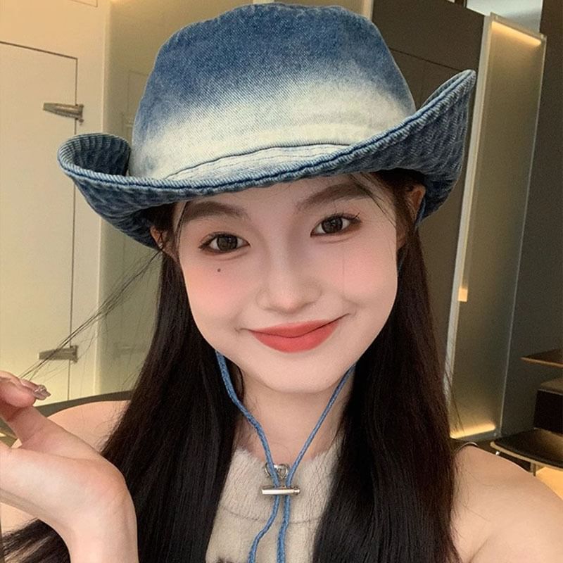 Cowboy Denim Hat