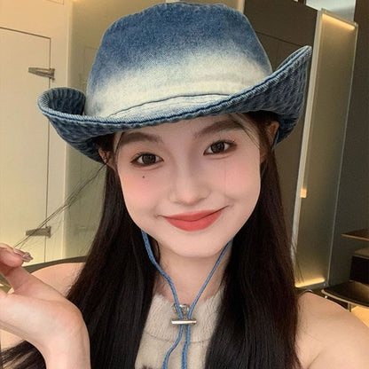 Cowboy Denim Hat