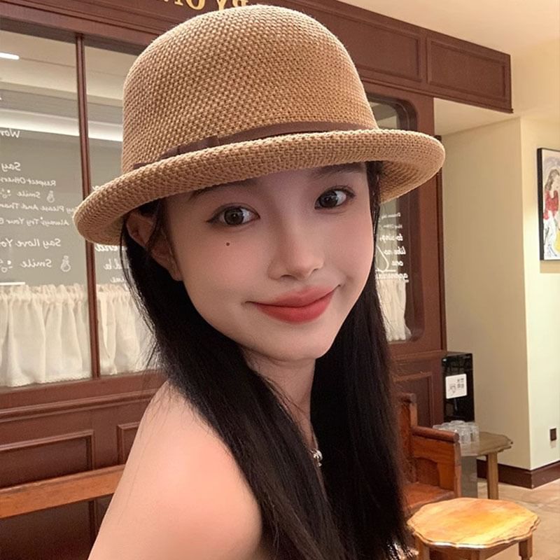 Straw Hat Fedora
