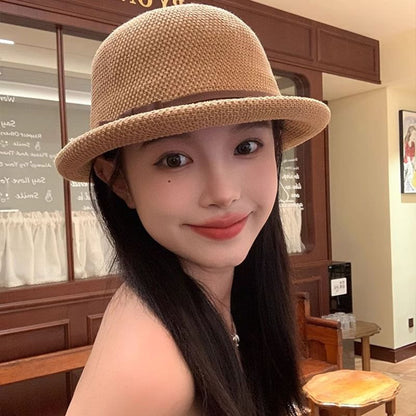 Straw Hat Fedora