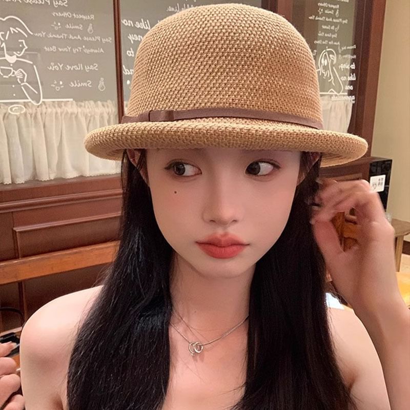 Straw Hat Fedora