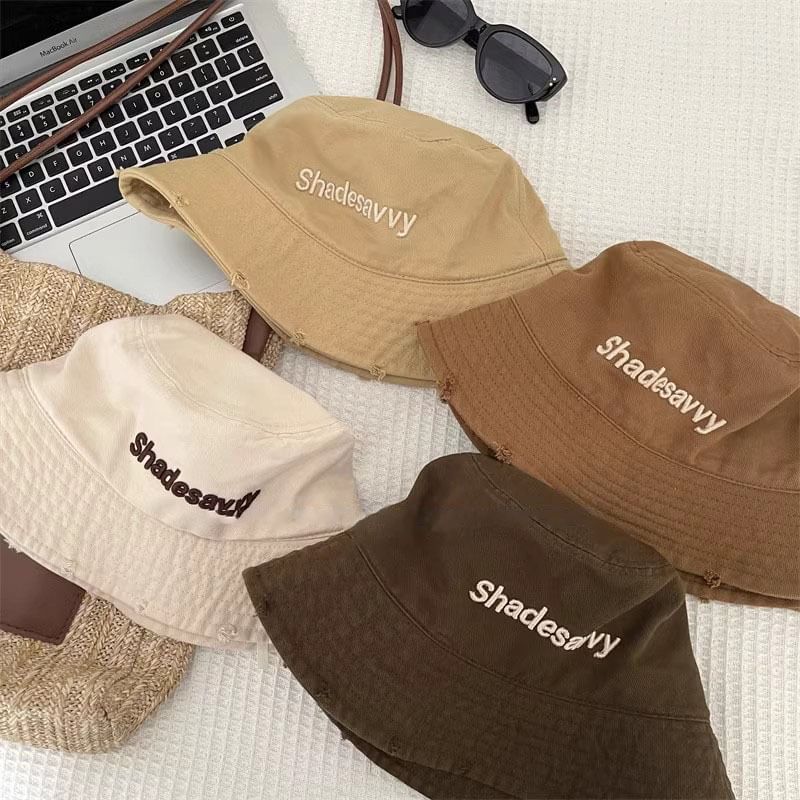 Lettering Hat Bucket
