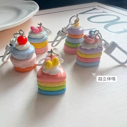 Cake Bag Charm Keyring (Various Designs)