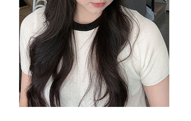 Hat Bucket Contrast Trim Woven