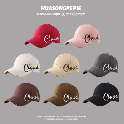 Print Baseball Lettering Cap