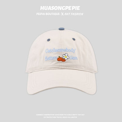 Baseball Lettering Cap Embroidered