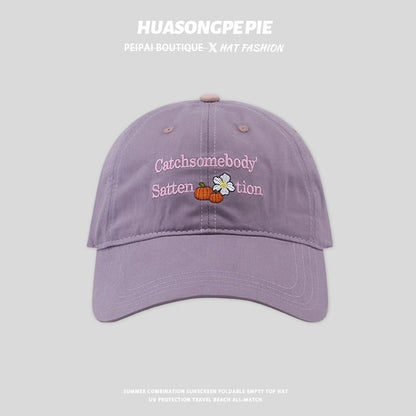 Baseball Lettering Cap Embroidered