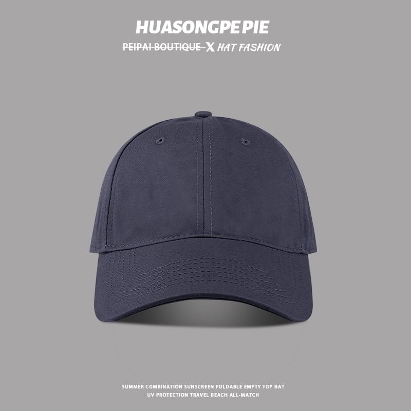 Plain Baseball Cap