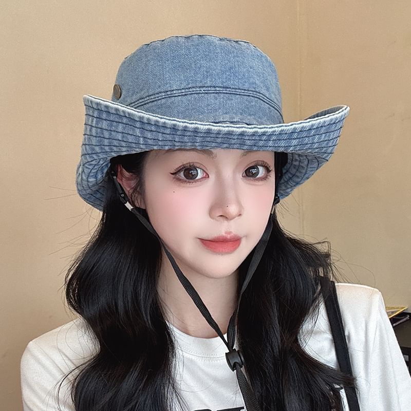 Denim Hat Washed Boonie