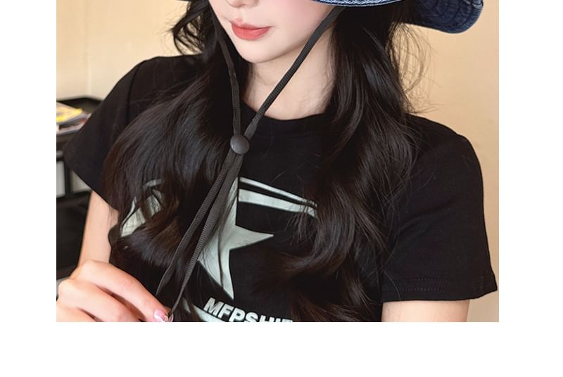 Denim Hat Washed Boonie