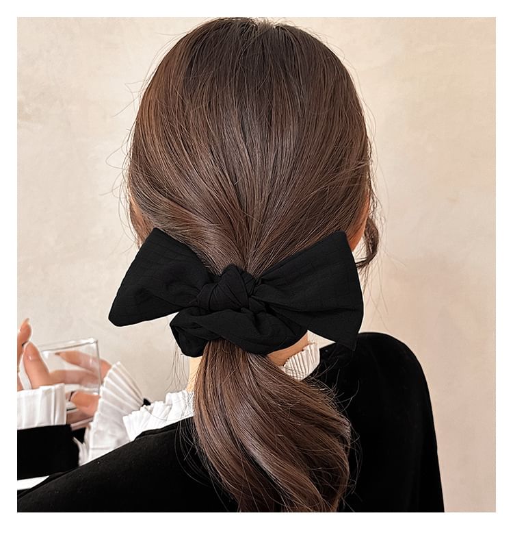 Bow Fabric Scrunchie / Plain Fabric Scrunchie