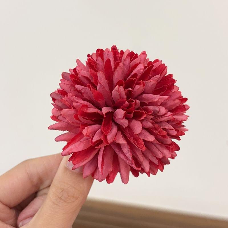 Floral Fabric Hair Clip