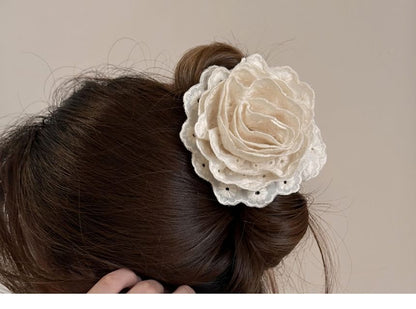 Floral Lace Hair Clamp