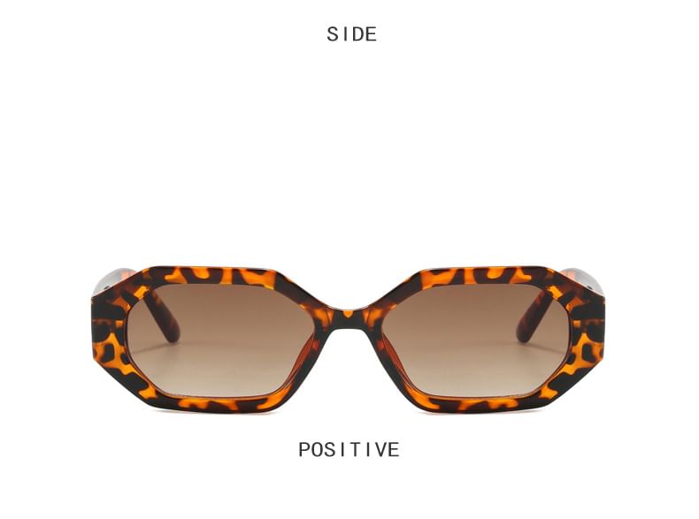 Geometric Frame Sunglasses