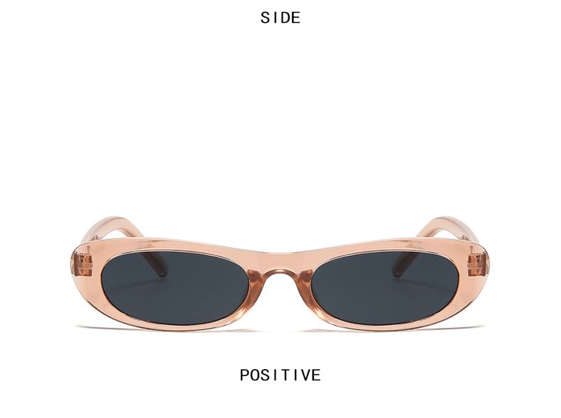 Oval Frame Sunglasses