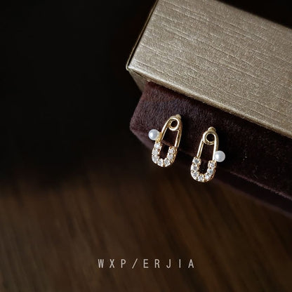 Cuff Rhinestone Earring