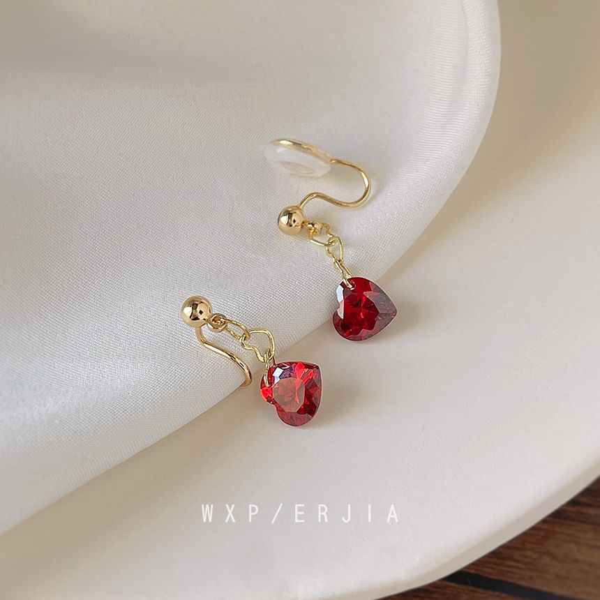 Drop Earring Heart