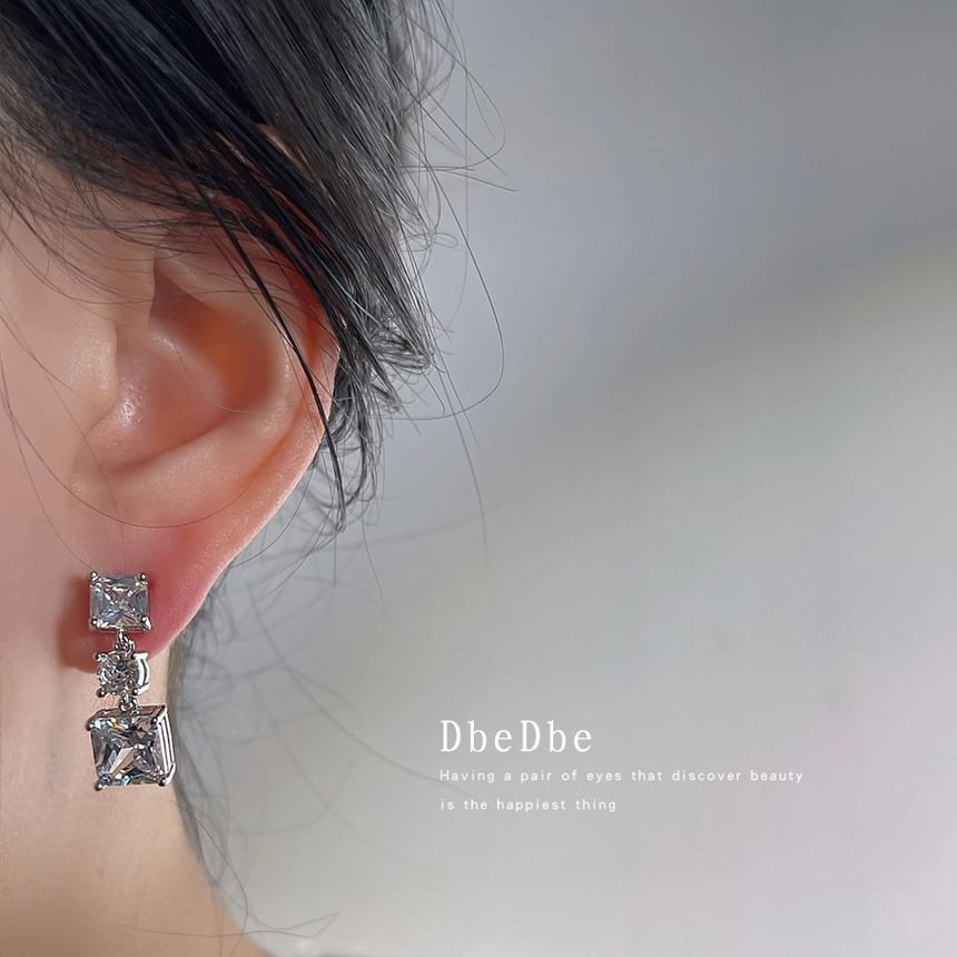 Earring Drop CZ