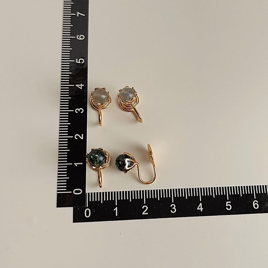 Gemstone Cuff Earring