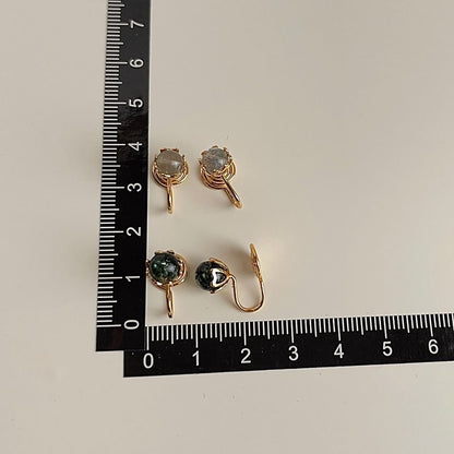 Gemstone Cuff Earring