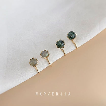 Gemstone Cuff Earring