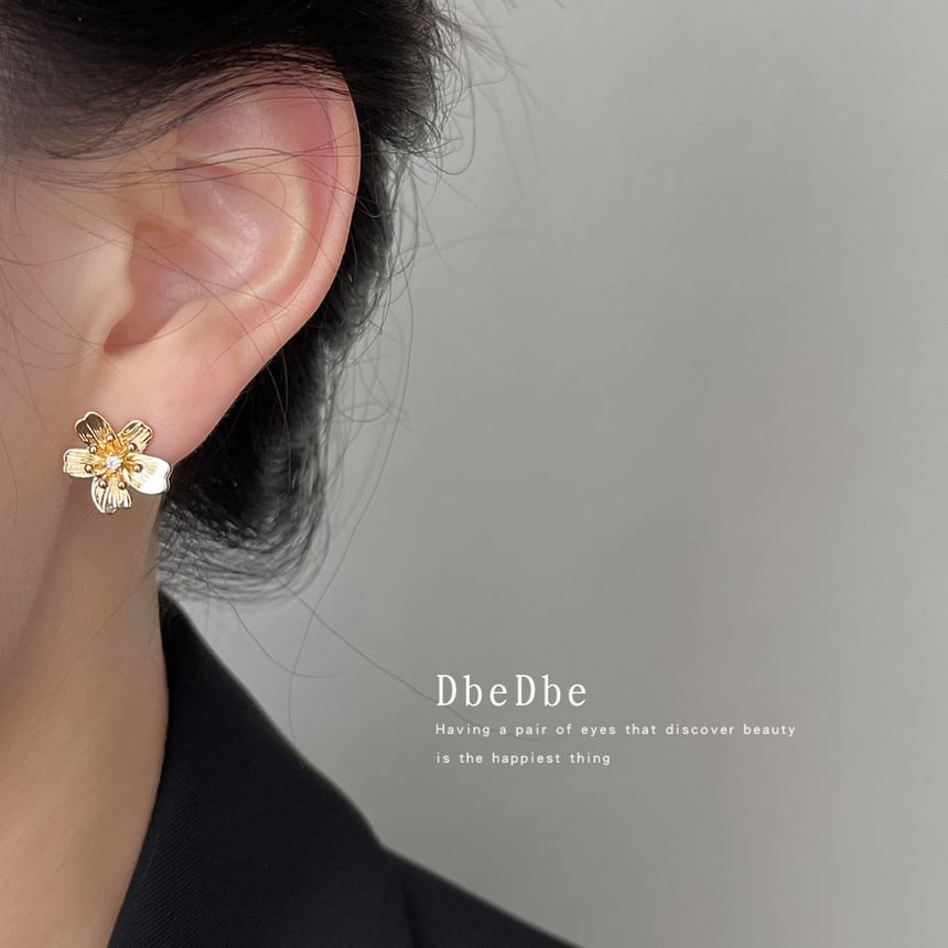 Cuff Flower Earring