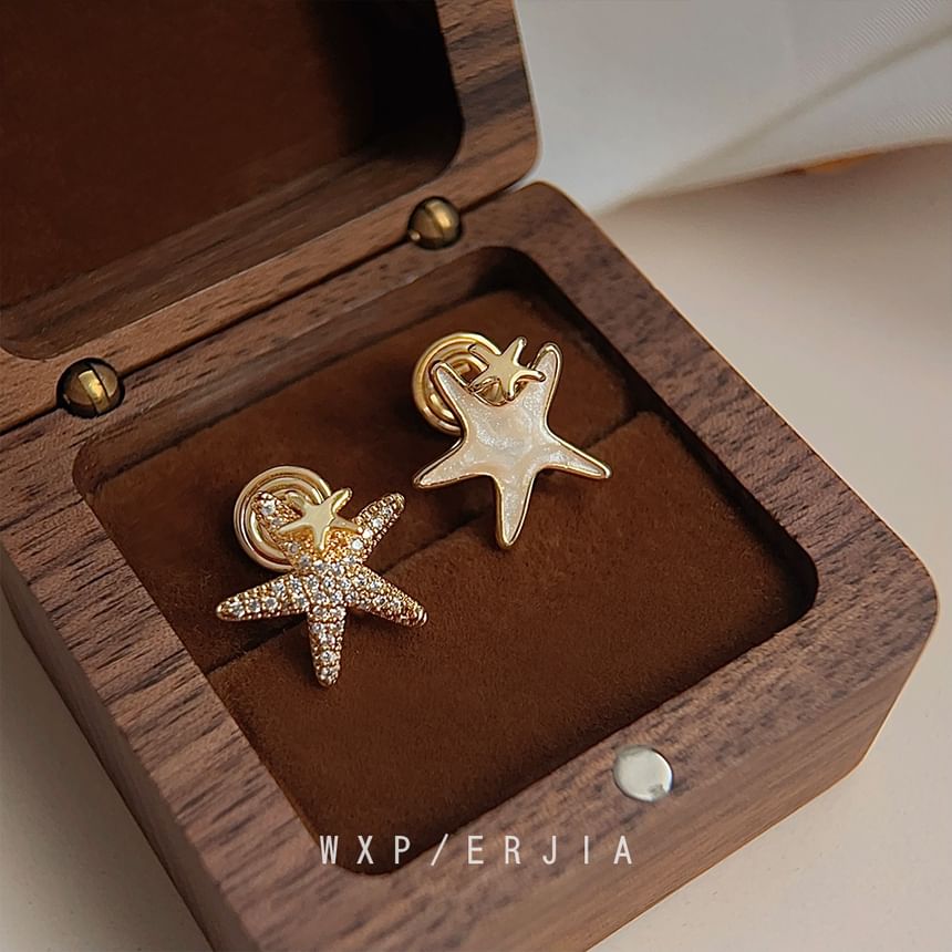Cuff Starfish Earring