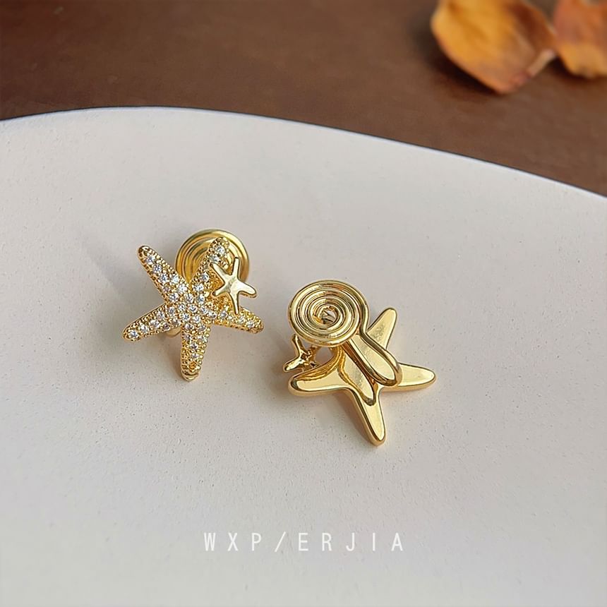 Cuff Starfish Earring
